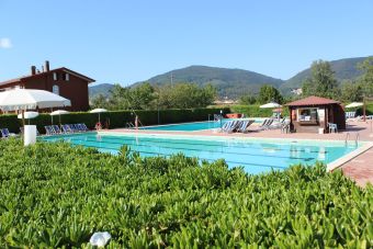 Italien, Riviera, Ameglia - Campingplatz River Italien, Riviera, Ameglia - Campingplatz River