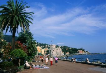Ligurien, italienische Riviera