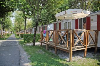 Iseosee: Mobilheim auf Camping Del Sole