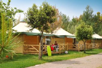 Adria, Camping Spina: Chalet Toilé
