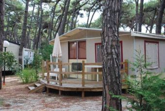 Adria, Camping Spina: Glamping-Lodgezelt mit Bad