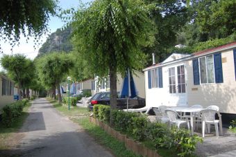 Mobilheim Classic, La Rocca Camping Village, Bardolino, Gardasee