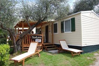 Gardasee: Mobilheim SunLodge auf Camping Cisano San Vito