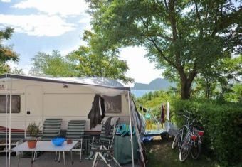 Caravan-Stellplatz am Gardasee, Camping Europa Silvella
