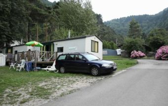 Idrosee: Mobilheime auf Camping Rio Vantone