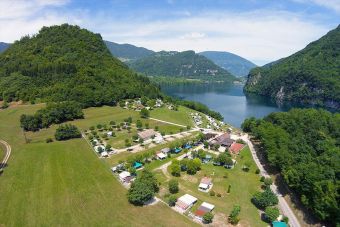 Camping Gajole am Lago di Corlo, Arsie, Italien