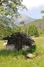 Hütte im Lagorai, Italien