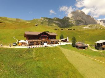 Rifugio Fermeda Hütte, Dolomiten, Südtirol, Italien