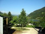 Camping La Tartufaia, Mobilheim mit Seeblick