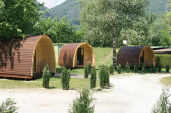 Lago Maggiore - Camping Melezza Pod-Houses - 4 Sterne